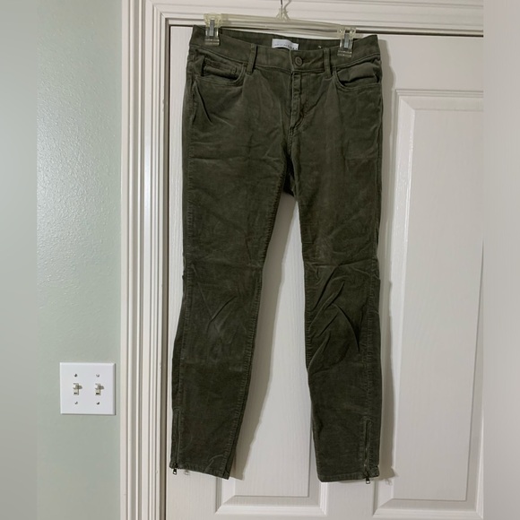 Green corduroy pants - Picture 1 of 5